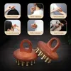 Meridian Massage Comb head Gua Sha massage tool Wood Therapy Combs Blood Circulation Scraping massager Antistatic 240118