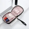 Kosmetiktaschen Koreanische Mode Make-up Tasche Federmäppchen Reise Frauen Lippenstift Organizer Schönheit Mäppchen Kulturbeutel Make-up