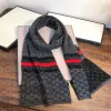 Designer Sjaals Pashmina mannen gebreide sjaal Winter Warm Mode Klassieke Kasjmier Wol luxe Sjaals voor mannen Maat 180-35CM