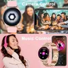 Smart Watches 2023 Kadınlar İçin Yeni Akıllı Saat 120 Spor Modu Fitness Etkinliği Tracker Akıllı Swatch Uyumlu iPhone/Android Çift Saatler YQ240125