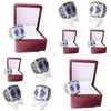 Bagues de bande Bague de football fantastique avec support Championnat Ffl Aucune année Fl Taille 8-14 Livraison directe Bijoux Ottn7