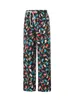 Women's Pants Christmas For Women Light Snowman Print Loose Comfy Plush Lounge Pajama Pant And Holiday Collection