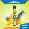 Penna Vape usa e getta HAPP Bar 4000 sbuffi Mini Vape 15 gusti Serie frutta Buon gusto Consegna veloce Sigaretta elettronica magazzino Germania