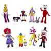 8/6 actions animées de cirque numérique magique et personnages de jouets Pomni Jax Ragatha modèles de personnages de dessin animé poupée cadeaux pour enfants 240124
