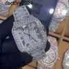 AP Watch Diamond Moissanite Buzlu Out Test Hareketi Menhs Out Mekanik Tasarımcı Yüksek Kaliteli Montre T8 CY