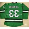 Tanie Północna Dakota Fighting Sioux College Hockey Jerseys 2 Stecher 9 Caggiula 16 Brock Boeser 33 Cam Johnson Wszystkie zszyte mundury Fash 21