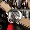 Panerais Watches 2024 Mens의 고급 시계 디자이너 기계식 자동 사파이어 미러 44mm 13mm 고무 웨이브 밴드 스포츠 손목 시계 P3H6