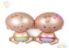 New 2pcs 1Set Children pacifier Angel Baby foil balloons helium globos balloon birthday party decoration balls classic toys7206388