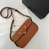 Small Square Tofu Bag Envelope Bag Leather Flap Shoulder Crossbody Bags for Woman Leather Handbag Underarm Bag Womens Designer Bag Triangle Sign Cross Body Bag