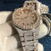 Ap Watch Diamond Moissanite Iced Out Can Pass Test Vvs 2023 Out Wristwatch Top Quality Eta Rose Gold Silver 2 Tone Case Pass Test Out Emmawatch