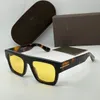 Designer-Sonnenbrille für Männer und Frauen, 711, Sommer, klassisch, Outdoor-Mode, Stil 0711, Anti-Ultraviolett, Retro-Platte, Acetatfaser, quadratisch, Vollformat-Brille, zufällige Box 5634