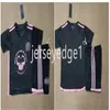 24-25 Away Black Suarez Messis Miami Soccer Jerseys Cf Matuidi Higuain Campana Yedlin MLS 23 24 Football Men and Kids Player Fan Wersja Zestawy koszuli dla dorosłych