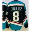 Hockey Jerseys Trevor Zegras 46 Ryan Getzlaf 15 Kesler 17 Teemu Selanne 8 Paul Kariya 9 Jersey New Alternate Black Teal Size S-Xxxl Stitc 45