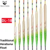 Traditional Japanese Herabuna Bottom Fishing Float Handmade Reed Taiwan Fishing With Shell Hollow Soft Tail Slender Body Float 240122