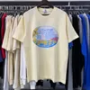 USA Style Hotel Print Tee Designer T shirt Spring Summer Casual Fashion Skateboard Men Women Tshirt 24ss 0125