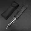 BM A016 Niewierne automatyczne noże taktyczne składanie noża 3300 D2 Stalowe obrabiane EDC Pocket Pocket Survival Nóż z osłoną BM A017 A019 3400 Narzędzia