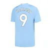 Fotbollströjor Haaland 2024 de Bruyne Phillips mans städer Grealish Ferran Mahrez Foden Bernardo Joao Cancelo Z Rodrigo Football Shirt Men Kids Kit Set Uniforms