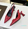 Zapatos de vestir gruesos de charol para mujer con moño hueco y tacones altos de diseñador