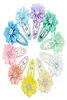 Baby Girls Barrettes Clips Princess HairPins Niemowlę Żarnotarskie Włosy Hairgips Dzieci Simple BB klip dzieci