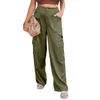 Women's Pants Fashionable And Loose Yoga For Women Fleece Compression High Waist Lime Men Linen