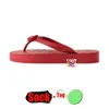 2024 Designer Tanga Sandalen Leder Gummi Braun Schwarz Weiß Rosa Flats Flip Flops g9 Guzzi Damen Damen Mode Luxus Hausschuhe Sandale Strandschuhe