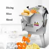 Tomato/Onion/Potato/Carrot/Apple/Pineapple Cube Cutting Machine/Vegetable Fruit Slice Machine