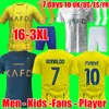 3XL XXXL 23 24 Al Nassr FC Soccer Jerseys Ronaldo 2023 2024 Accueil jaune loin CR7 Gonzalo Mane Martinez Talisca FANS version joueur hommes enfants kit Football Shiirt Al-Nassr