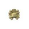 Viviennes Westwoods The the Middle Ages opens her full diamond rings light luxury gold-plated skull standard ring