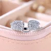 Wedding Rings Cute Female White Zircon Stone Ring Trendy Silver Color Engagement For Women Small Jewelry Gift