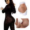 Akcesoria kostiumowe naturalny kształt łup kształt silikonowy wielki pośladki podnoszenie wyściełanych spodni dla kobiety klepsydry figurki gorsety