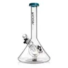 phoenix glass bong Double Layers Ball Inside 14mm Joint smoking water pipe glass bong recycler oil rigs dab rig glass pipes 11 inches