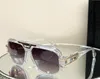 675 Solglasögon matt svart/grå gradient herrglasögon sonnenbrille nyanser sunnies gafas de sol uv400 glasögon med låda