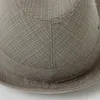 Berets Fedora Hat para homens primavera e verão ao ar livre sombra respirável luz pai boné moda retro jazz chapéus panamá bonés masculinos