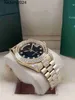 Ap Watch Diamond Moissanite Iced Out può superare il test 10A Uomo con inserto meccanico completo trapano fila centrale con trapano 41mm movimento tipo registro acciaio pregiato 316