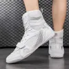 Anti Slip Boxing Shoes Women Men Professional Wrestling Shoes Youth Fighting Shoes Big Size EUR 35-47