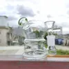 4,7 pouces verre narguilé conduite d'eau Bong Shisha verre épais fumer tuyau barboteur + bol