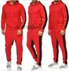 Survêtements pour hommes Nouveau Sweat à capuche Pull Veste Joggers Pantalon de survêtement Hiver Automne Hip Hop Homme Impression Costumes LM1P