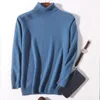 Super Warm 100% Cashmere Turtleneck Sweater Men Clothes Autumn Winter Knitted Pullover Jumper Ropa Hombre Pull Homme 240119