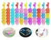 Decompression Suction Cup Finger Toy Squid Silicone Toys Strip Magic Bracelet Palm Hamburger Shape6878291