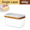 Plates Butter Box Container Dish Covered With Lid Fridge Storage Plastic Keeper Cutter For Easy Cutting Sticks