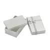 Charme 32pcs Kartonnen Sieraden Dozen 1.9 ''x 3.1'' Sier Geschenkdozen voor Hangende Ketting Oorbellen Ring Box verpakking met Witte Spons