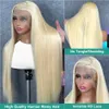 Melodie HD 613 Blonde 30 40 inches 220% straight 5x5 without glue ready to wear 13x6 lace front wig human hair 13x4 lace front wig 230125