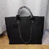 Bolsa feminina de luxo qualidade couro patente e lona bordado moda senhora bolsa ombro organização corrente mensageiro sacos compras