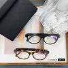 Solglasögon designer CH3440 glasögonram manlig och kvinnlig myopia katt ögon pärlkant vanlig spegel 7syh