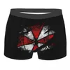 Sous-vêtements Umbrella Corporation Corp sous-vêtements pour hommes Boxer Shorts culotte drôle doux pour Homme grande taille