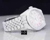 Ap Watch Diamond Moissanite glacé peut passer le test pour hommes en acier inoxydable Quartz Hip HoZ1M6EHHO