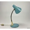 Lampes de bureau lampe de bureau de col en ajustement en chariot vintage / Mid Century Office 60S Retro Baby Blue Drop Lights Lights Light Light Shades OT08D