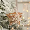 Party Decoration Christmas Decor Transparent Glass Ball Inlaid With Diamond White Snowman Pentagram Tree Tendan Dropship