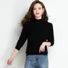 Pulls pour femmes Femmes Cosy Mouton Laine Pull Pull Col Rouge Beige Bleu Noir Jaune Basic Tricots Vêtements Quotidiens OOTD Comfy Wear 2024