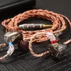 Zubehör CVJ VS400 OFC Upgrade-Audiokabel 400-Kern-Kopfhörer Metall-HIFI-Draht 2,5/3,5/4,4 mm/Typ C/Lightning-Stecker 2Pin S für Ohrhörer